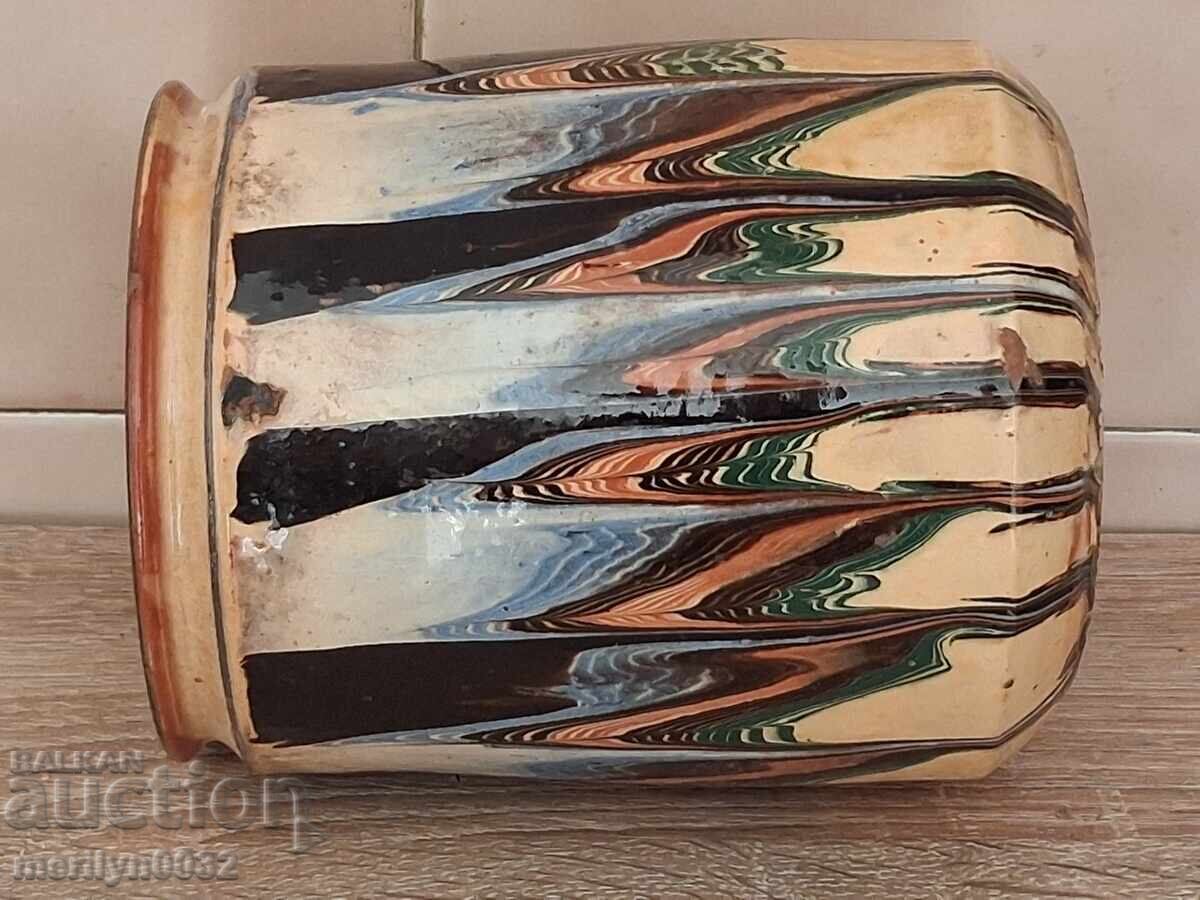 Παλιό κεραμικό βάζο, στάμνα, βάζο, κεραμικά - 7