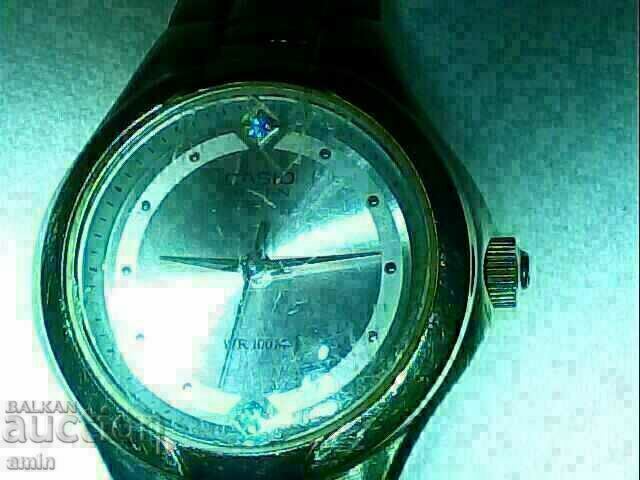 дамески 4асовник casio sheen 100м w.r сес сворвски камени с цена € 10.00 | 19.56 лв.