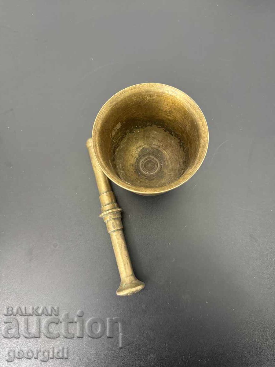 Livrarea Mojar vechi din bronz / pistil. Nr. 8126