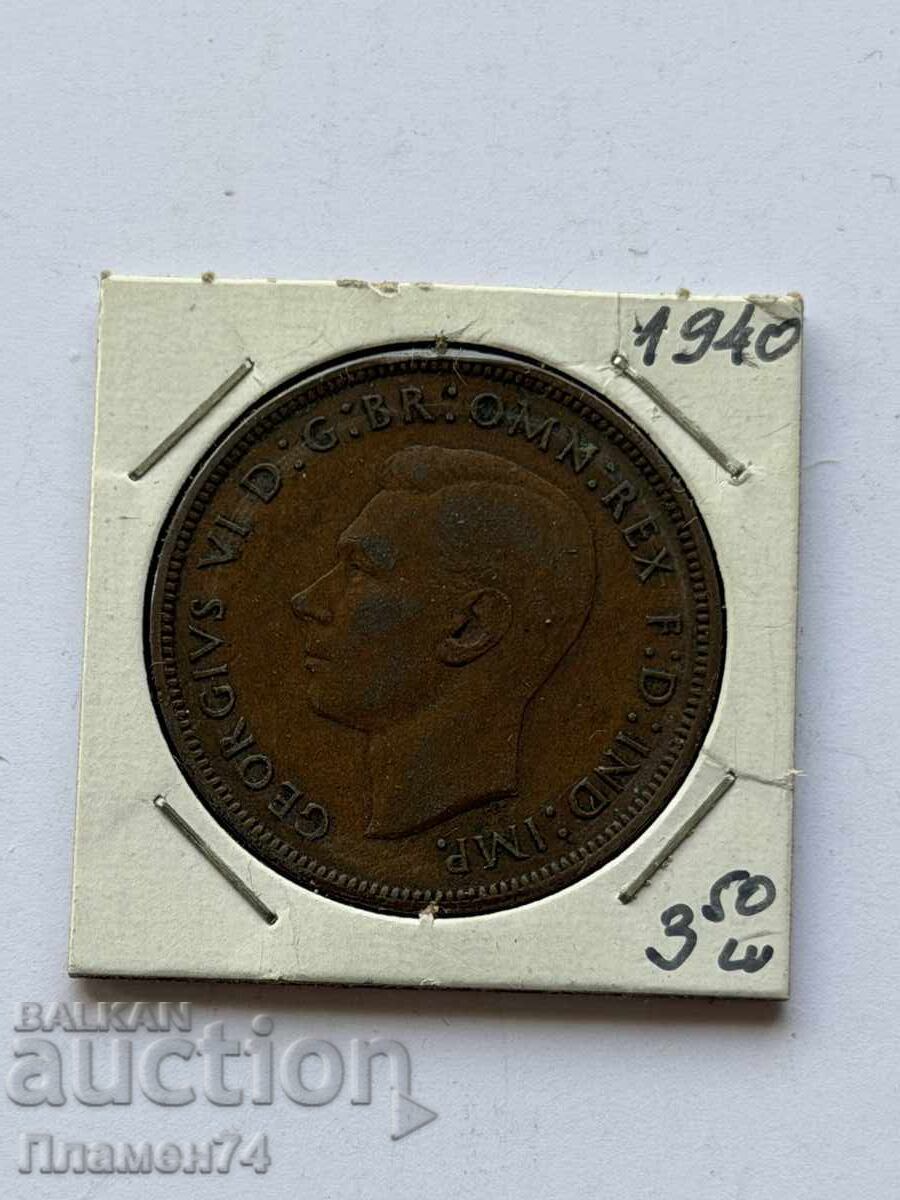 1 penny 1940 Marea Britanie