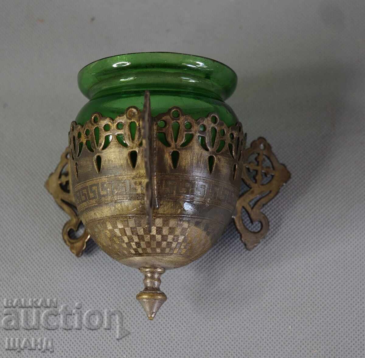 Стара Възрожденско домашно бронзово кандило с цена € 10.45 | 20.44 лв.