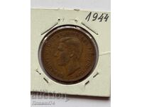 1/2 penny 1944 Marea Britanie