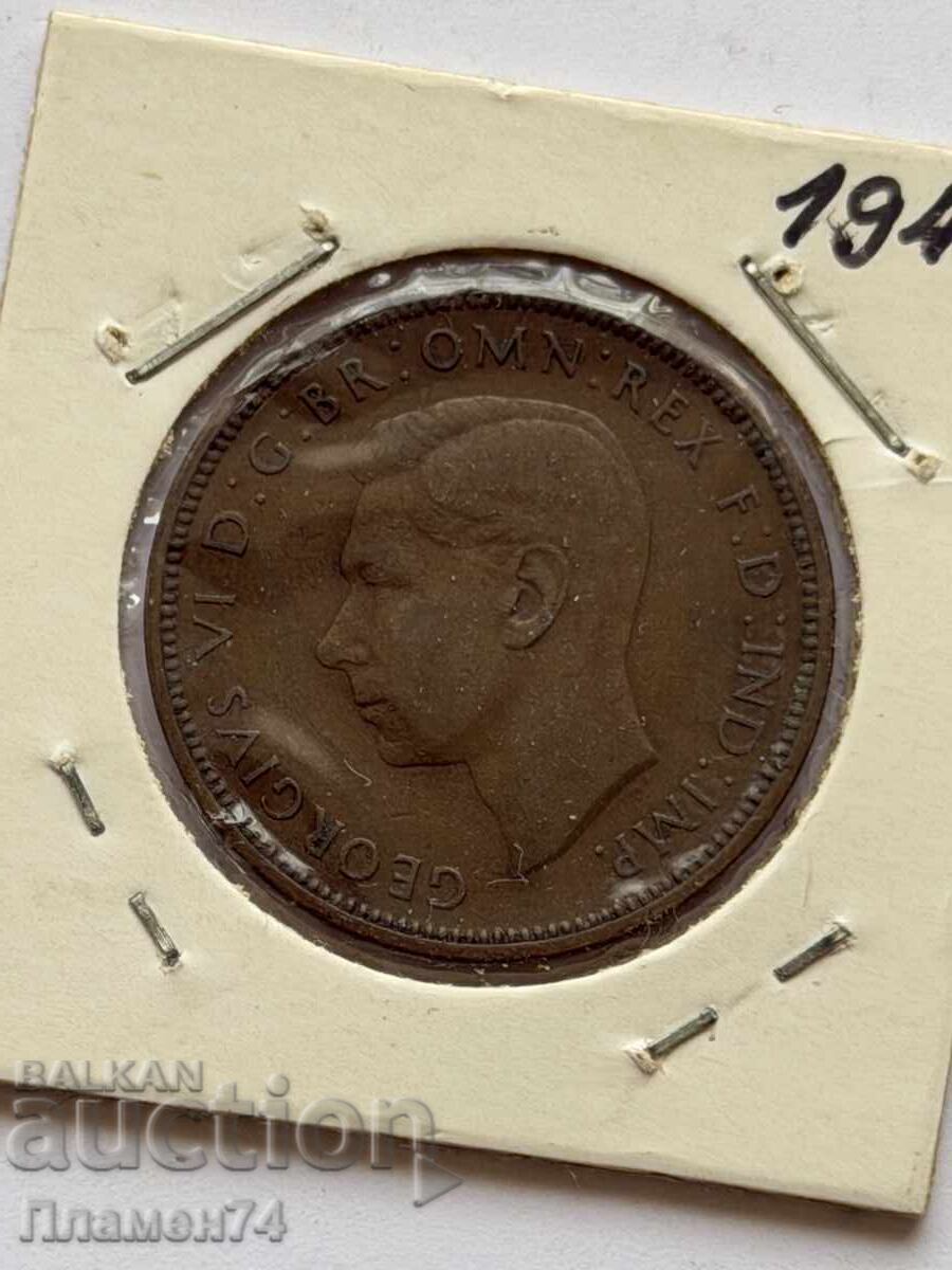 1/2 penny 1948 Marea Britanie