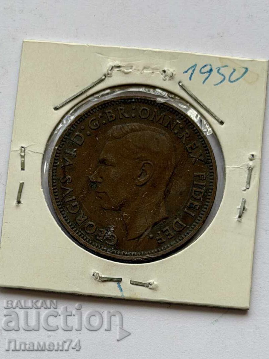 1/2 πένα 1950 Μεγάλη Βρετανία
