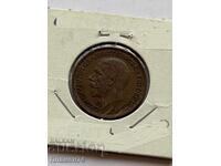 1 фартинг 1936 Великобритания