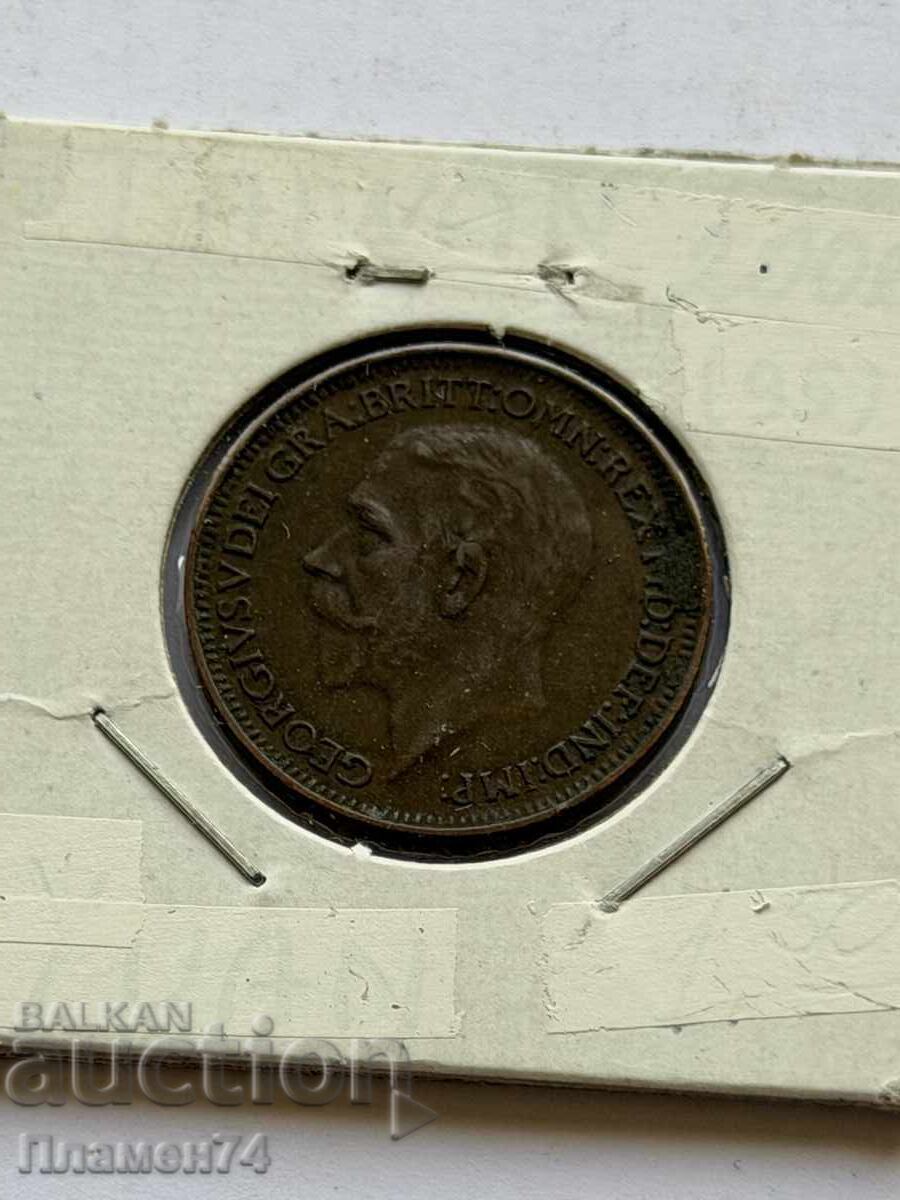 1 farthing 1936 Marea Britanie