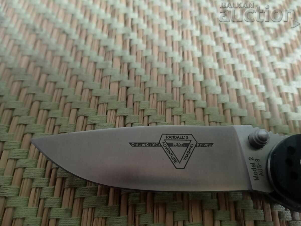 Δημοπρασία Πτυσσόμενο μαχαίρι Ontario RAT Model 2