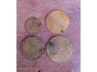 Ορειχάλκινα φλουριά για κοσμήματα Τουρκίας