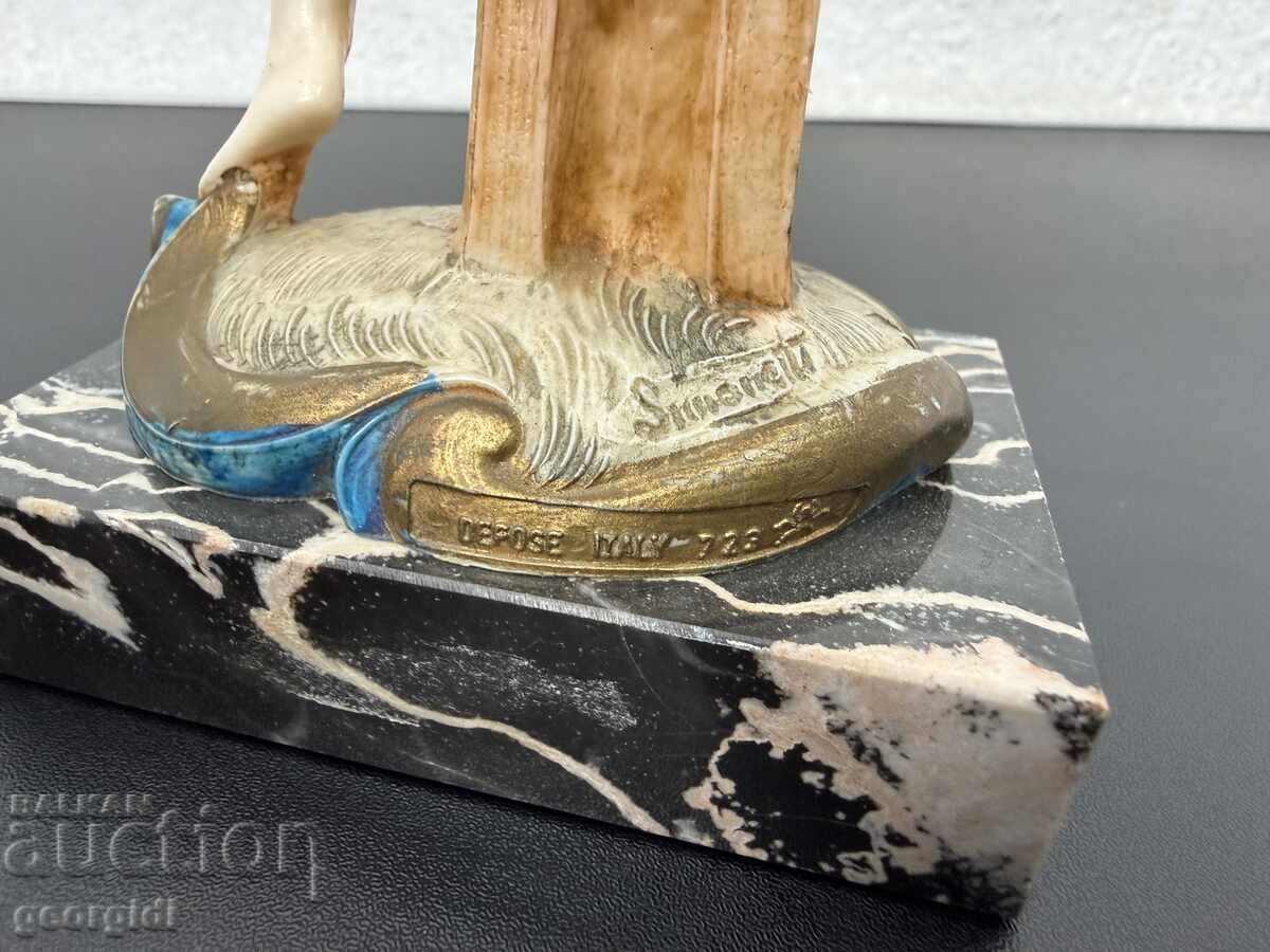 Statuetă italiană - Amilcare Simonetti №8128 - 7