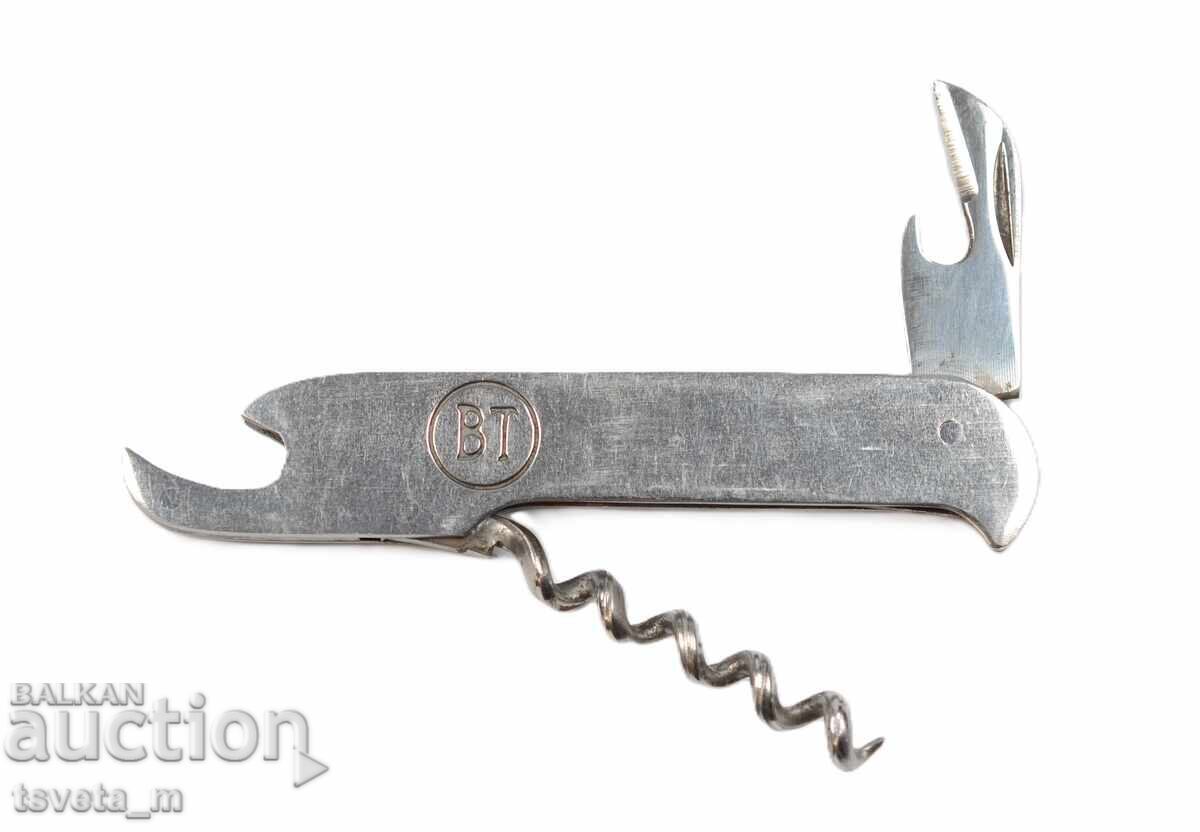 Auction  Bottle opener, small knife, and corkscrew Veliko Tarnovo socialist era