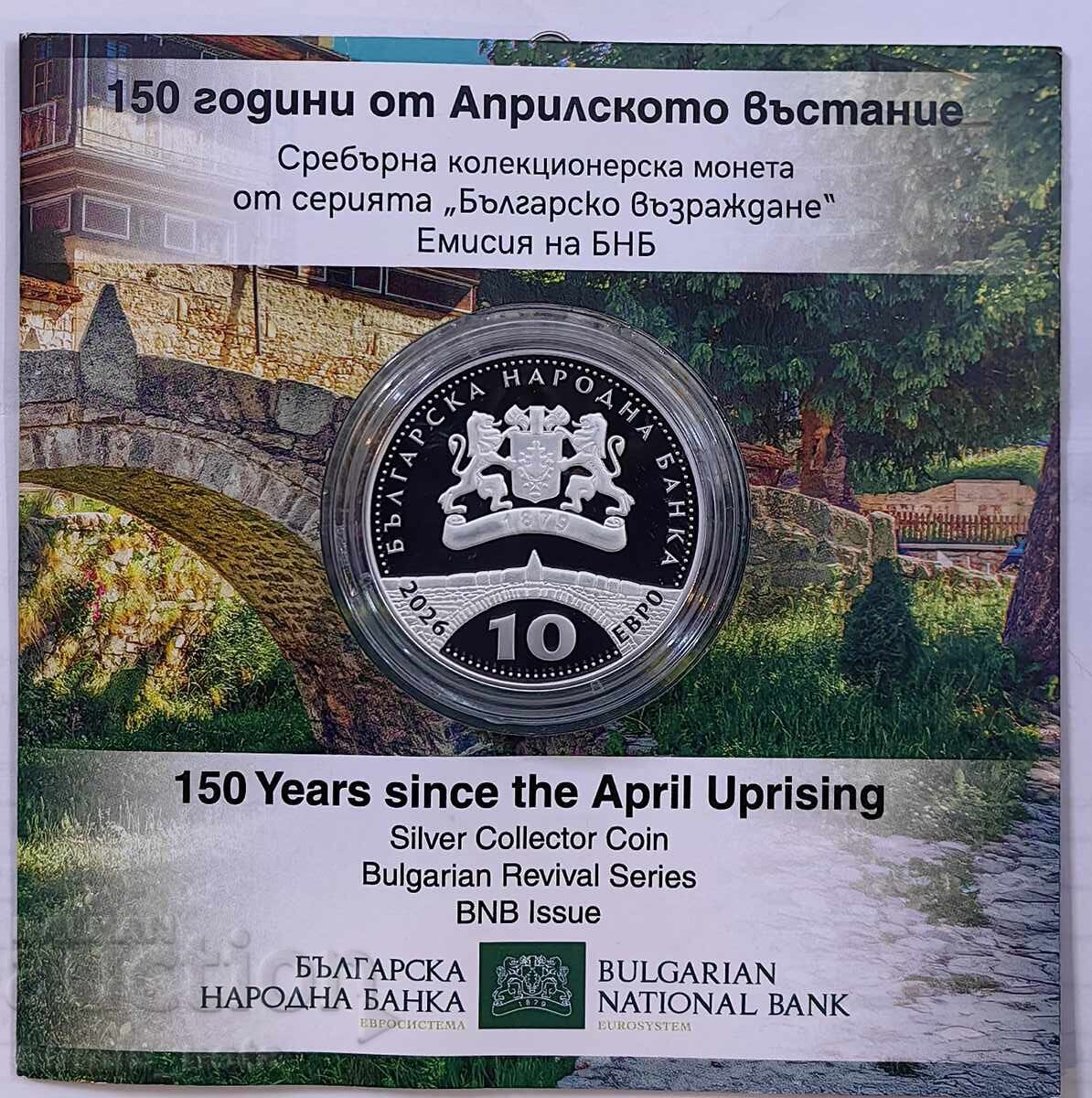 Licitație 10 euro 2026 - 150 de ani de la Răscoala din Aprilie