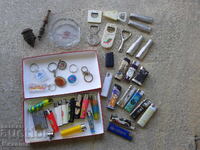 αναπτήρες ανοιχτήρια μπρελόκ σταχτοδοχείο