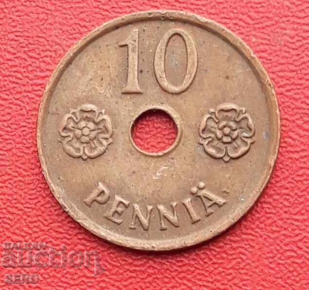 Φινλανδία-10 πένι 1942