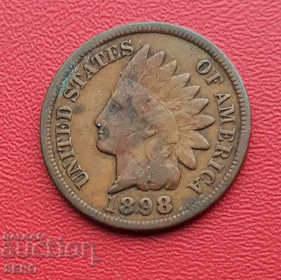 SUA-1 cent 1898