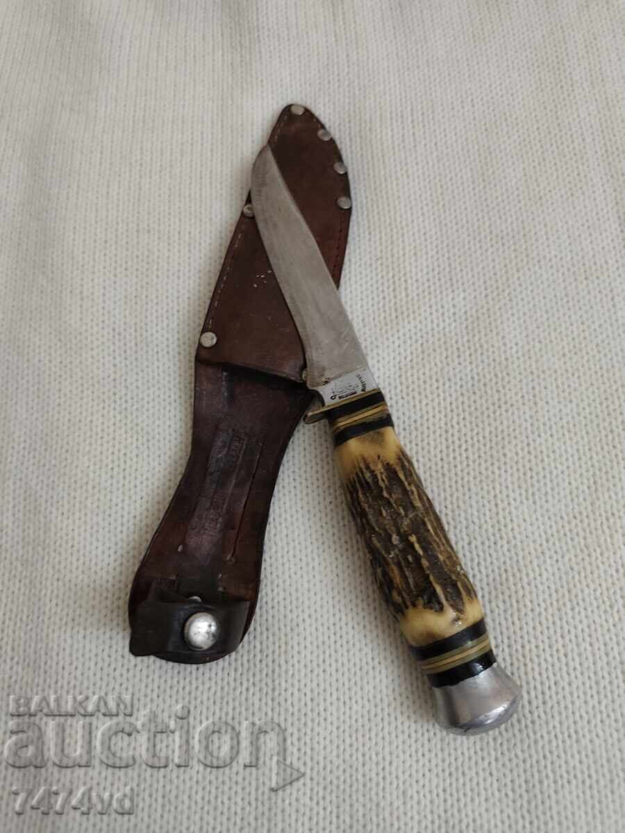 Rare German Hunting Knife Hubertus Solingen – Stag Horn with price € 2.50 | 4.89 BGN