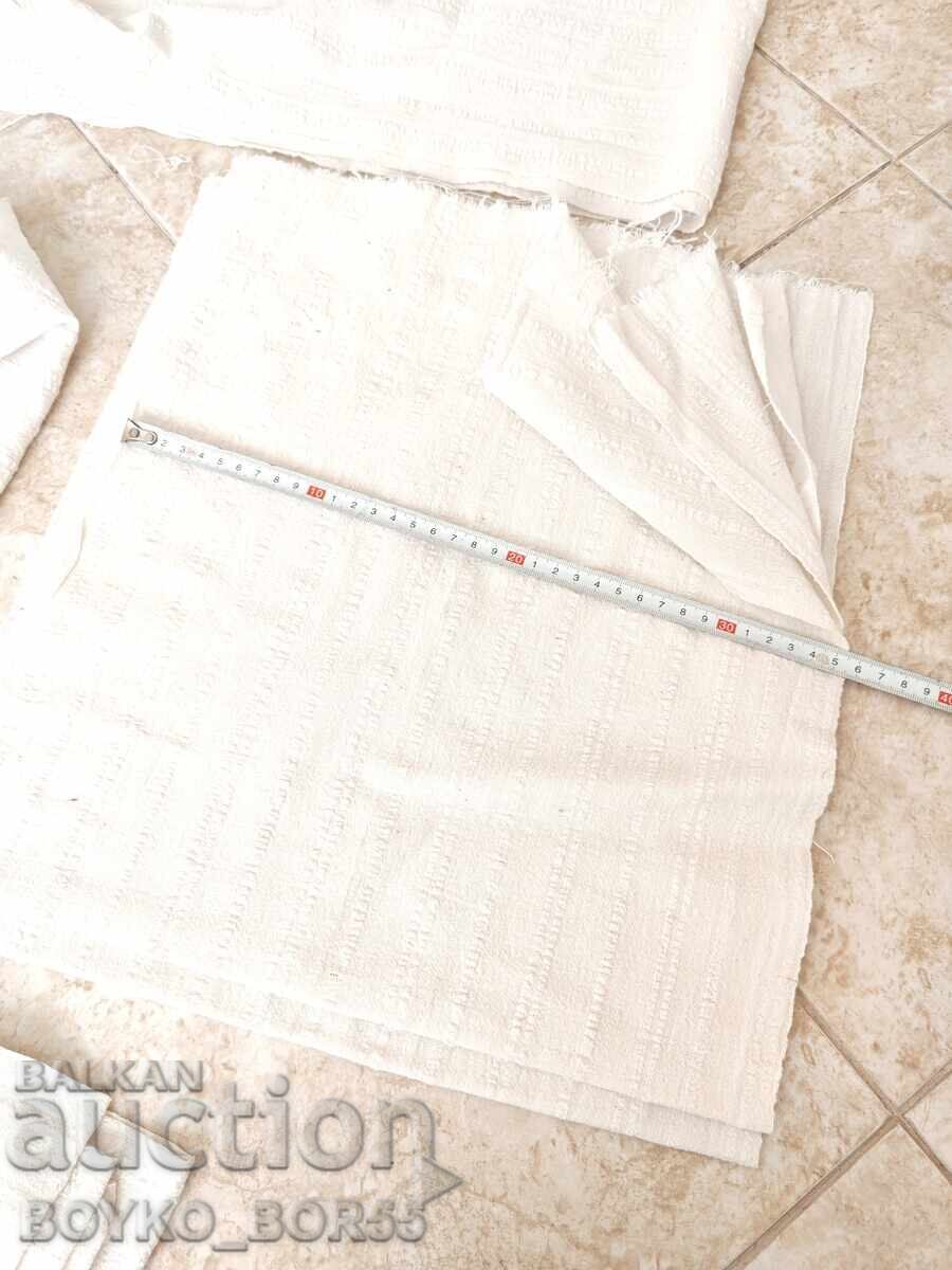 Παράδοση Χειροποίητο υφαντό ύφασμα «Κενάρ» για πουκάμισα παραδοσιακών φορεσιών, δεκαετία του 1930