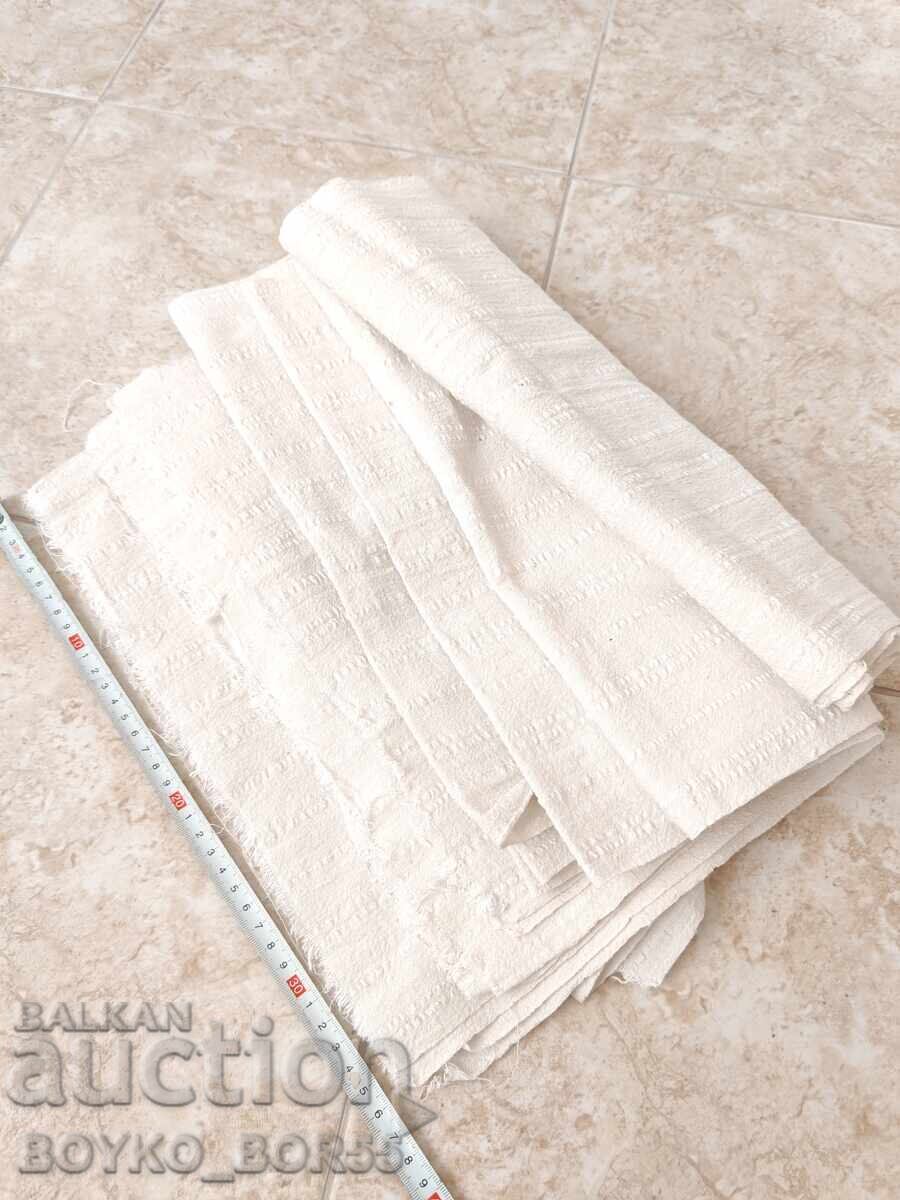 Χειροποίητο υφαντό ύφασμα «Κενάρ» για πουκάμισα παραδοσιακών φορεσιών, δεκαετία του 1930