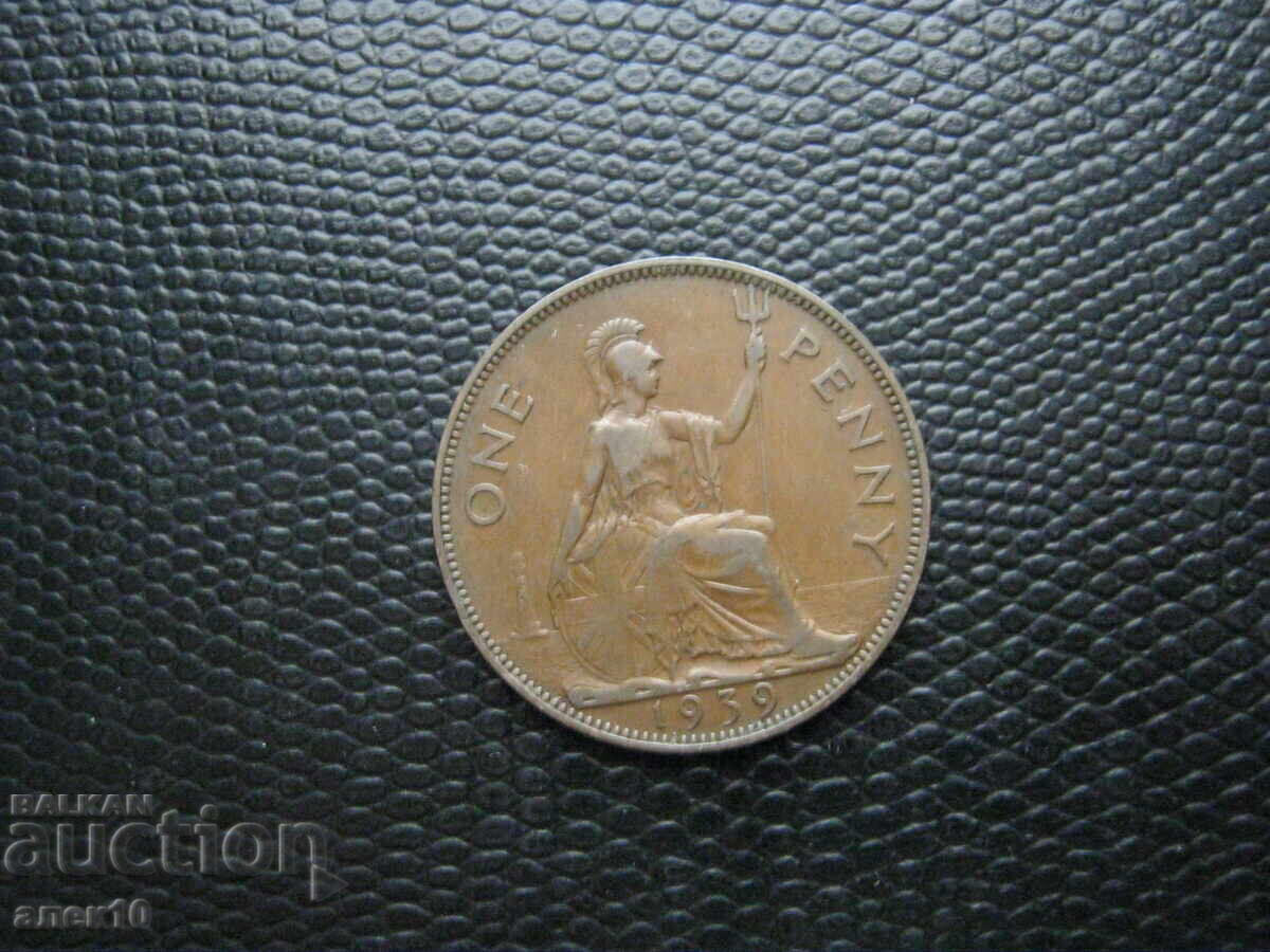 Marea Britanie 1 penny 1939