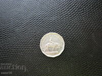 Argentina 10 pesos 1968 gold