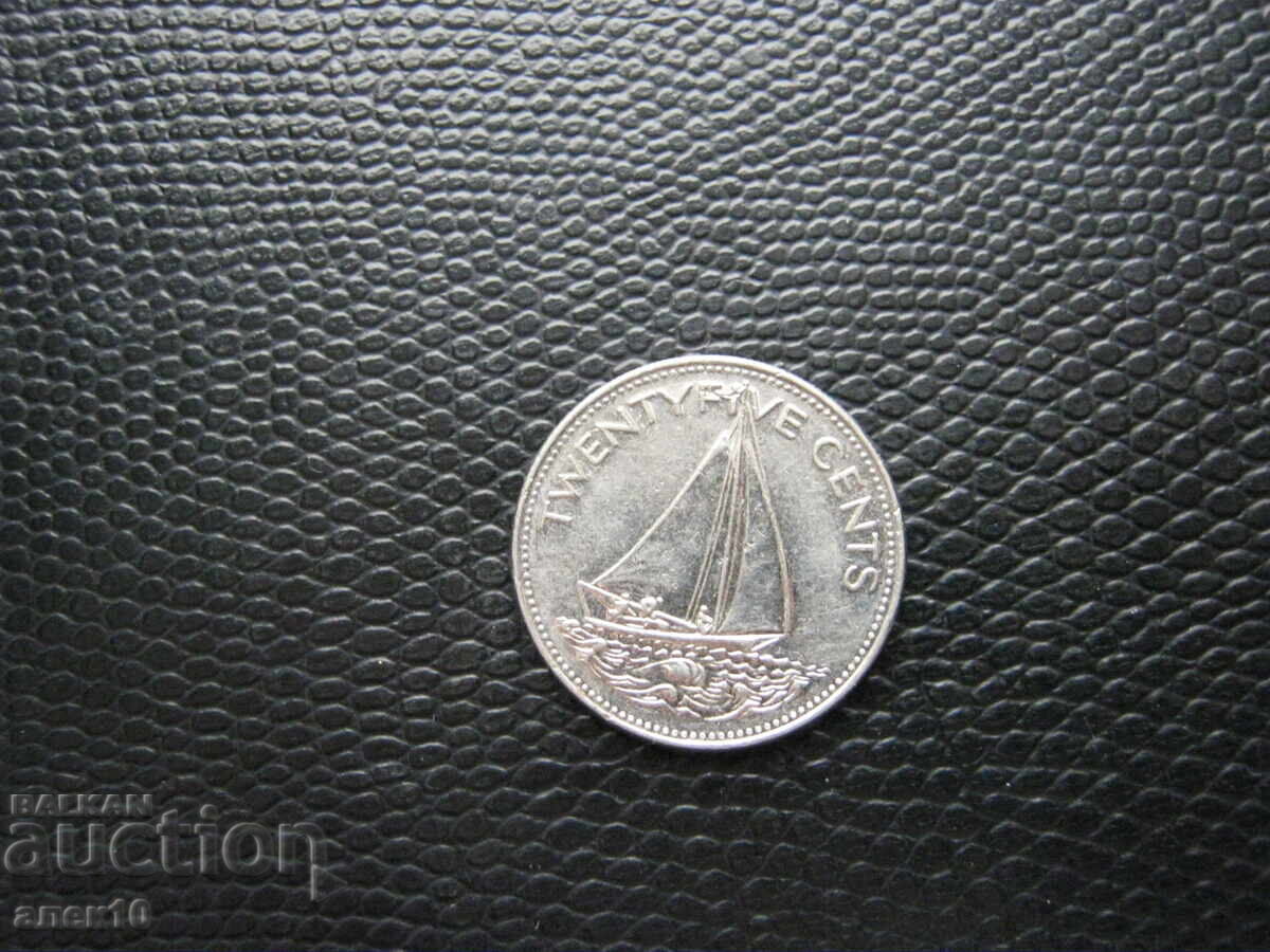 Μπαχάμες 25 σεντς 1985