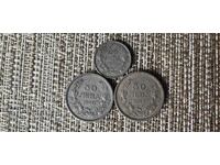 LOT/SET 20 LEVA - 50 LEVA 1940 - 50 LEVA 1943