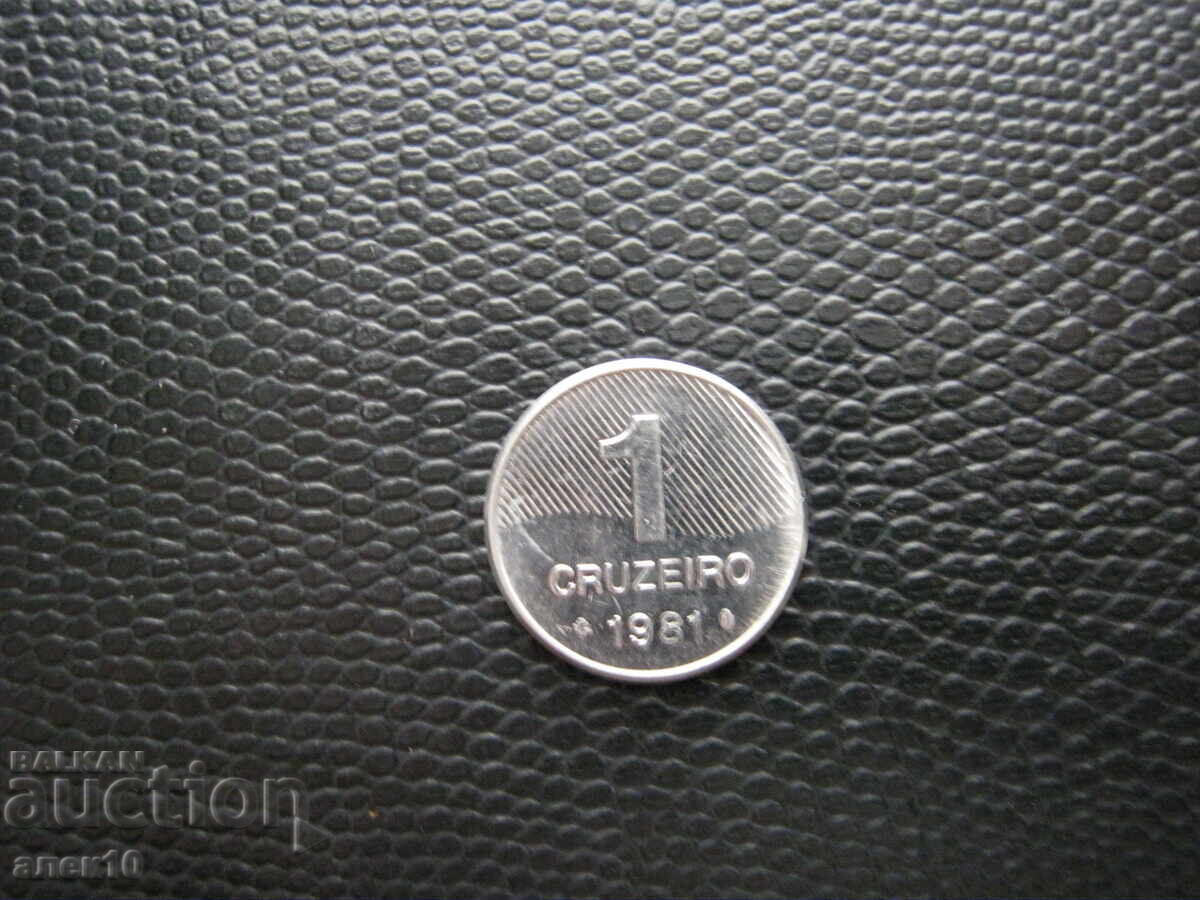 Brazilia 1 cruzeiro 1981 z cu preț € 0.25 | 0.49 BGN