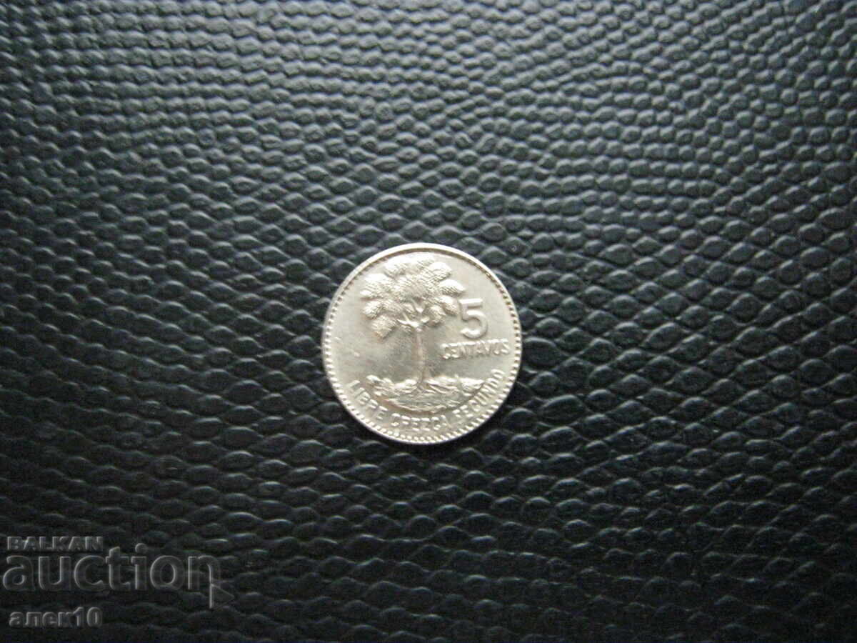 Guatemala 5 centavos 1970 z