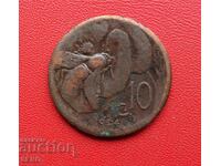 Italia-10 cenți 1924