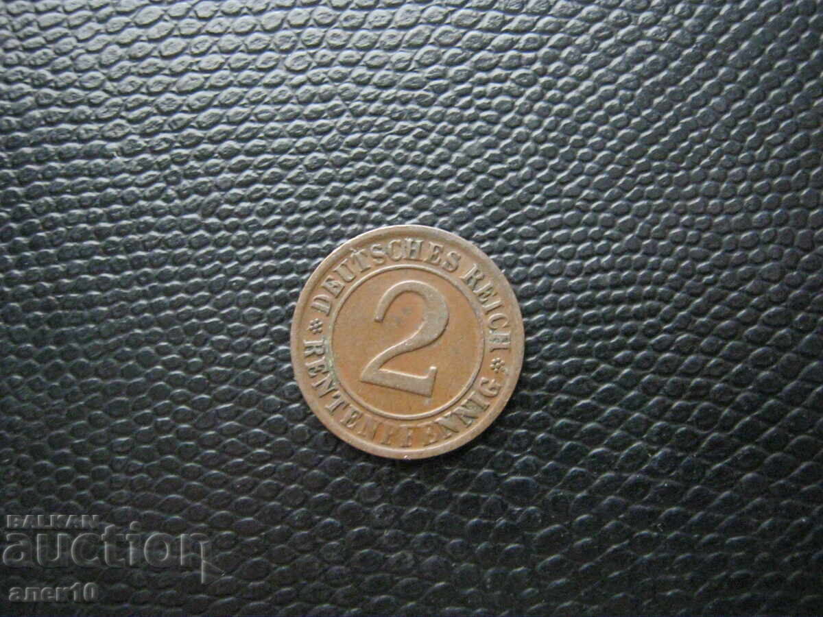 Γερμανία 2 πένιγκ 1924 D