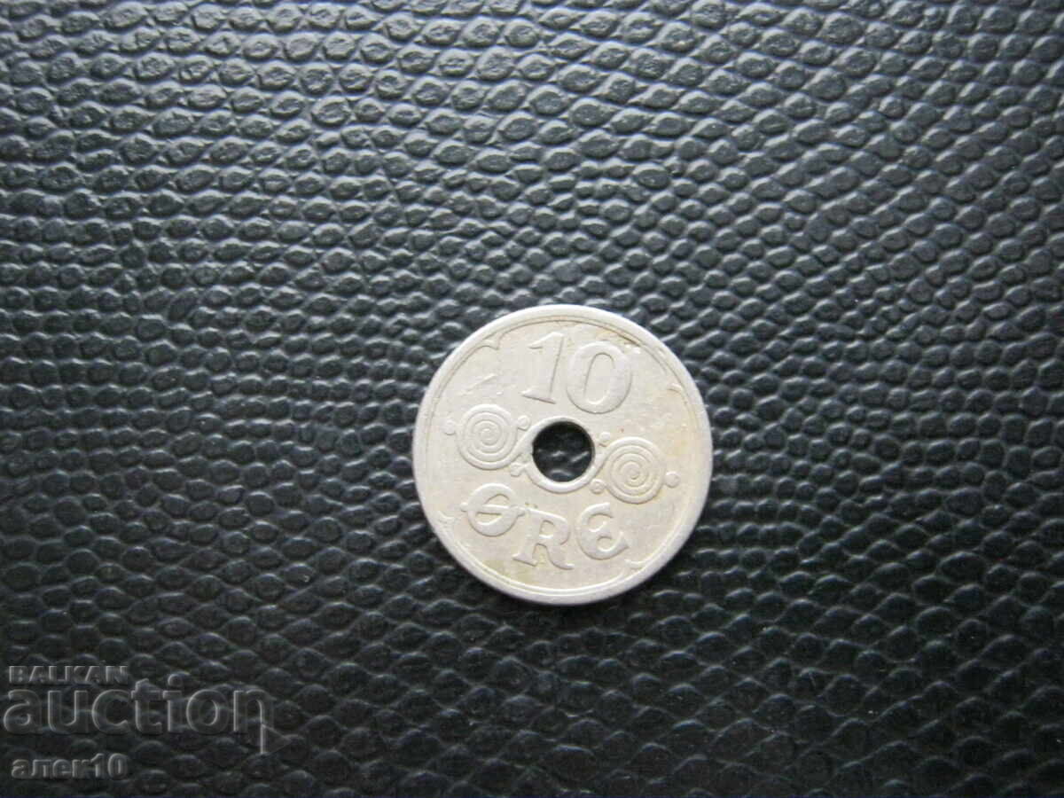 Danemarca 10 øre 1929 z cu preț € 0.50 | 0.98 BGN
