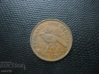 Нова  Зеландия   1   пени   1943    з