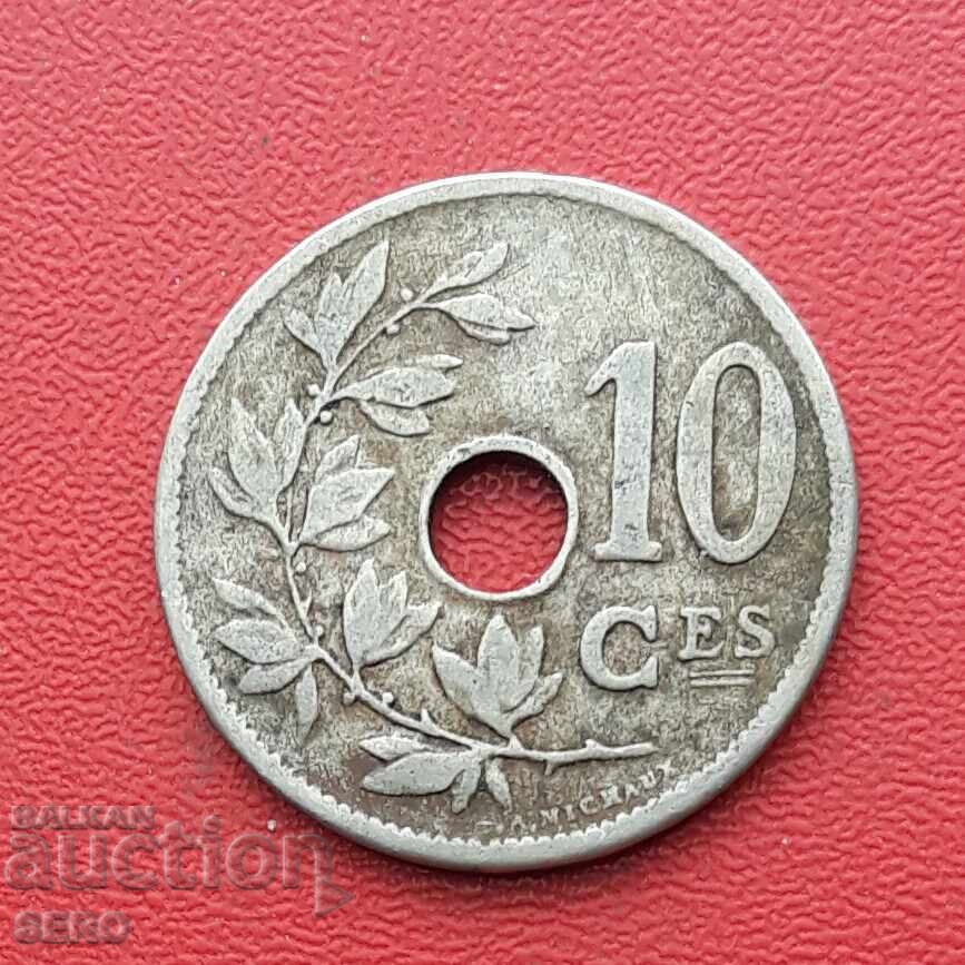 Belgia-10 cenți 1904