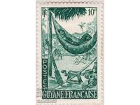 Guyana Franceză-1947-Uz curent-odihnă în hamac, MLH