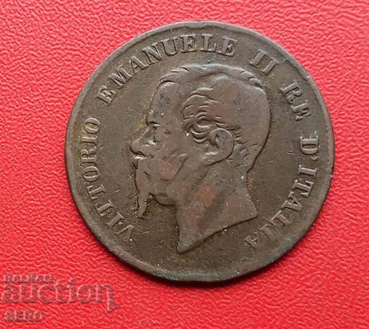 Italia-5 cenți 1867 N-Napoli cu preț € 0.71 | 1.39 BGN