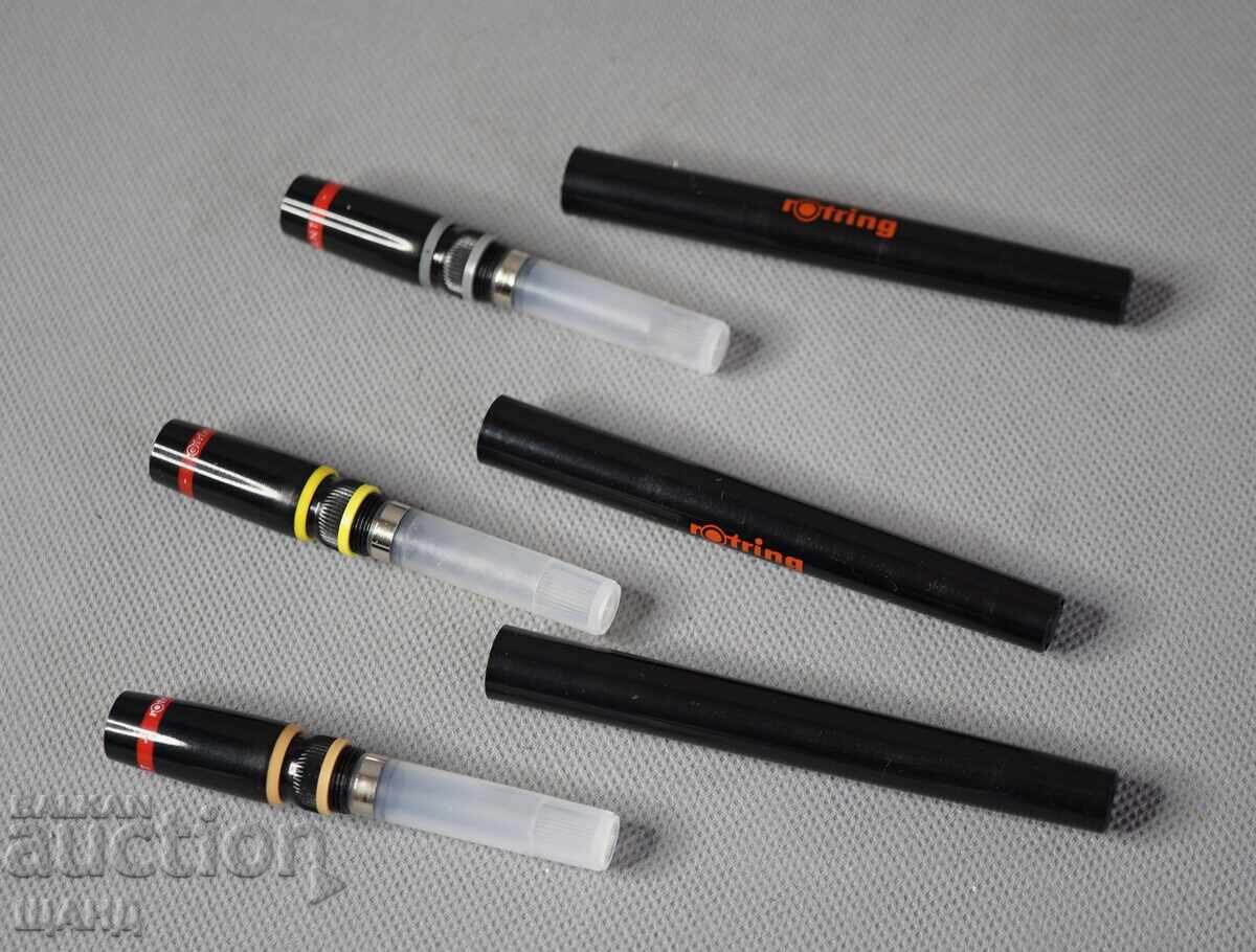 Livrarea SET ROTRING COLLEGE Rapidografe germane SET CU CUTIE