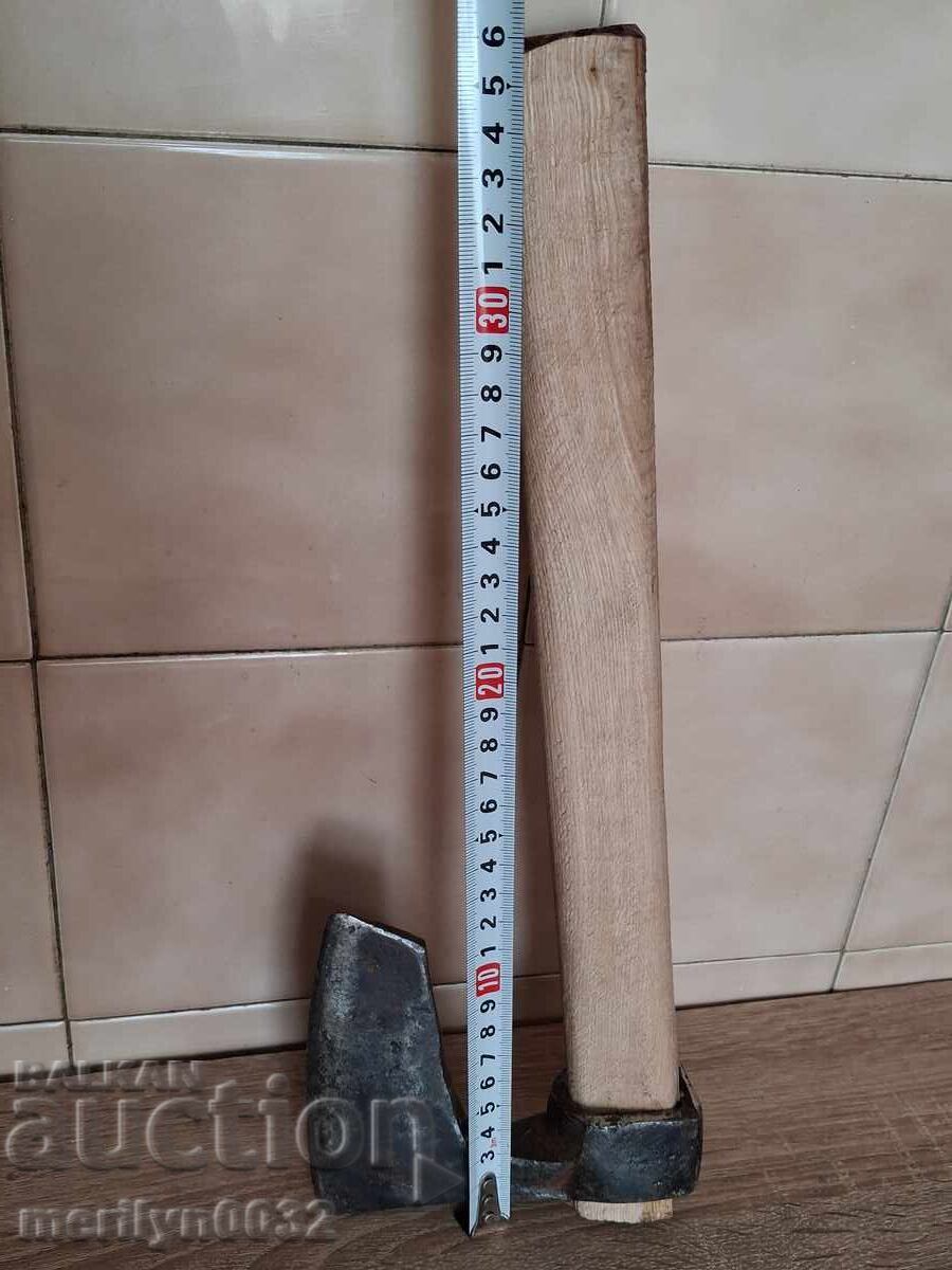 Topor "Seceră și ciocan" satâr toporișcă cu coadă - 6