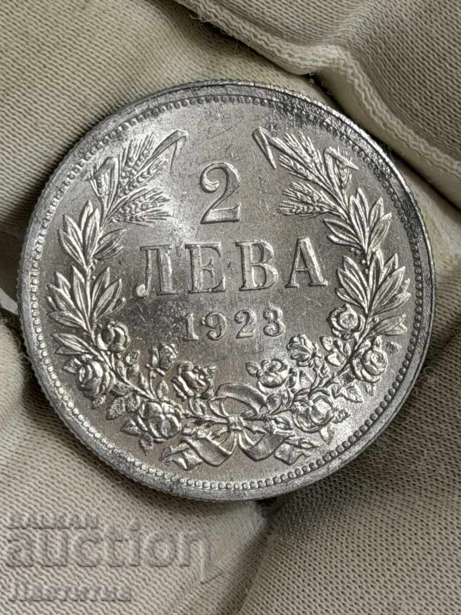 2 leva 1923 în calitate unc cu preț € 289.00 | 565.24 BGN