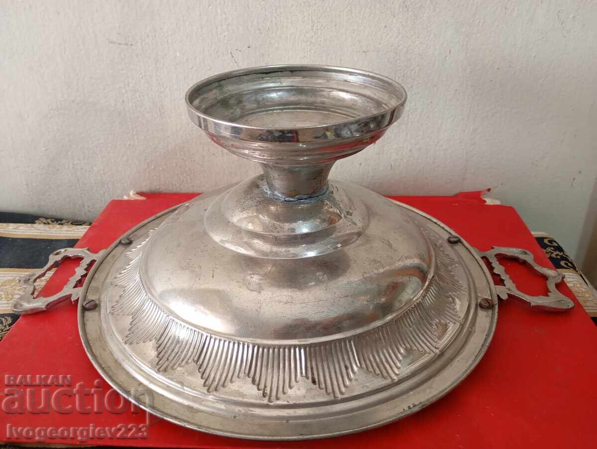 Fructieră, bol, coș argintat în stil Art Nouveau - 6