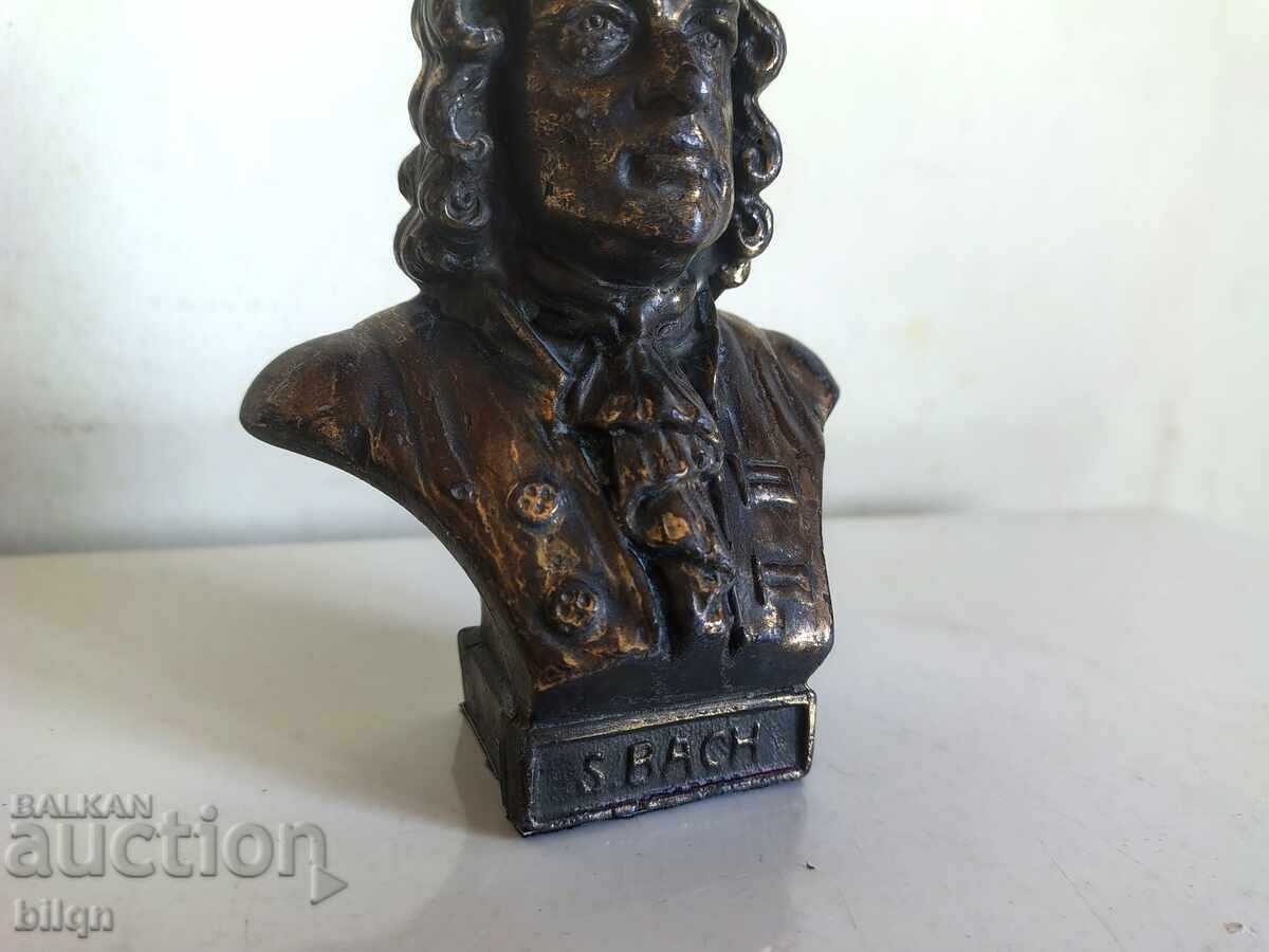 Licitație Bust din bronz de colecție - Johann Sebastian Bach