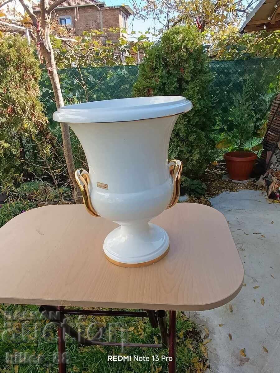 Vintage large porcelain vase