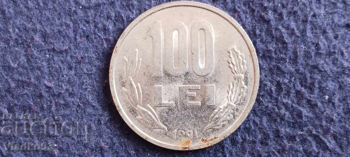 România 100 lei 1991