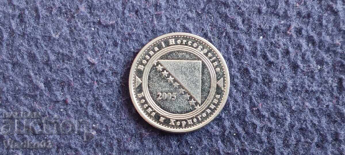 Bosnia și Herțegovina 5 feningi 2005 cu preț € 0.19 | 0.37 BGN