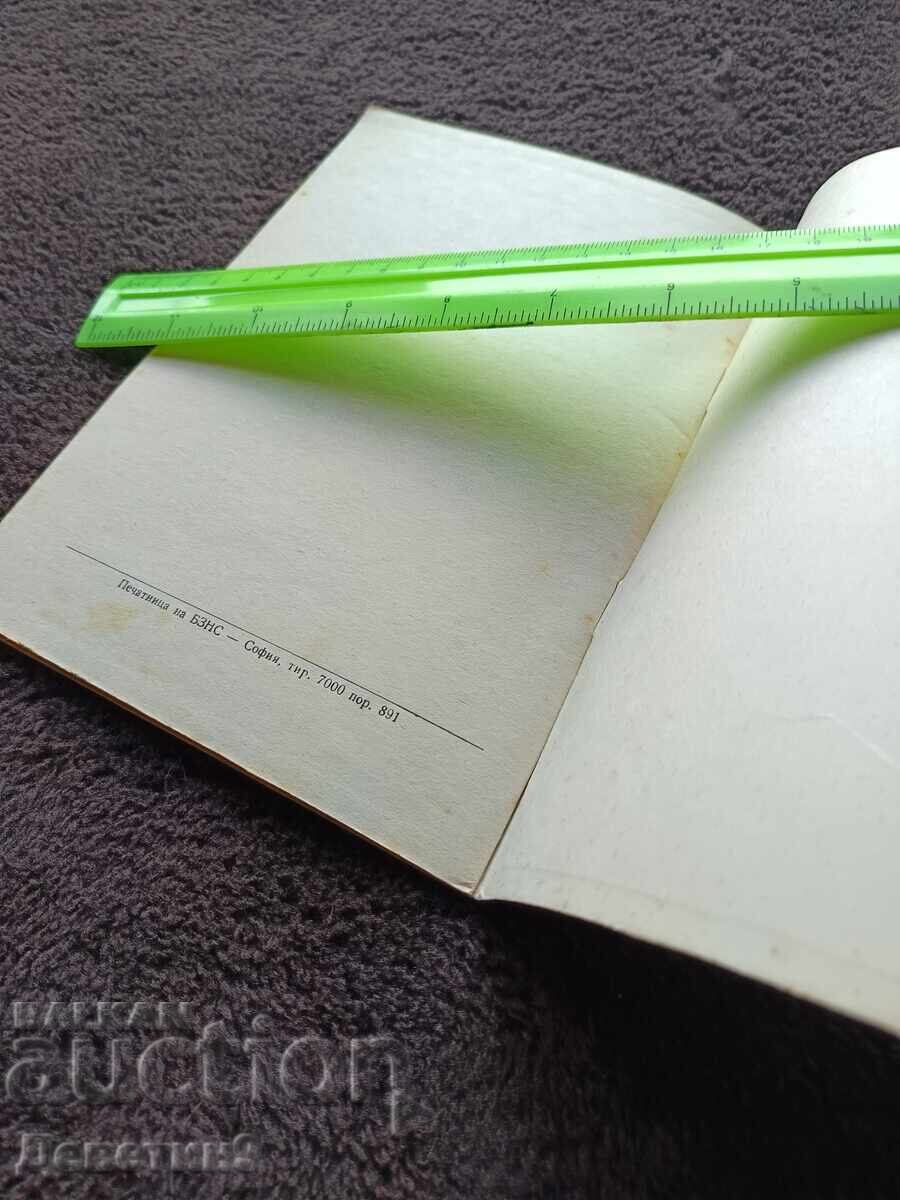 Delivery of Sample thematic plan of the BZNS - 1973