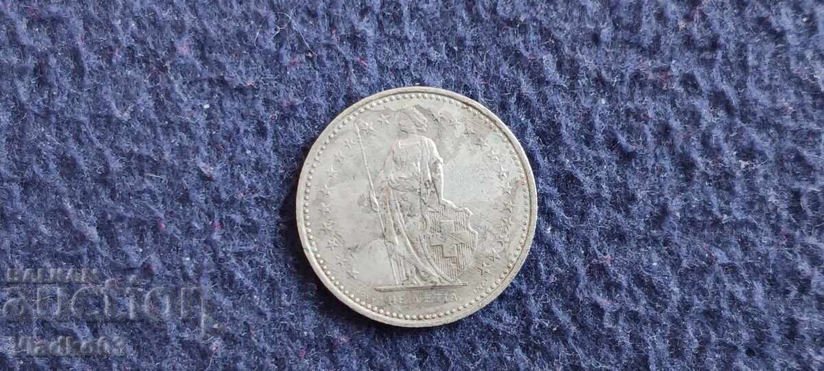 Elveția 1/2 franc 1983 cu preț € 0.45 | 0.88 BGN