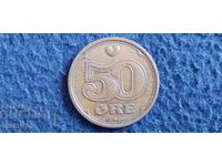 Δανία 50 öre 1990
