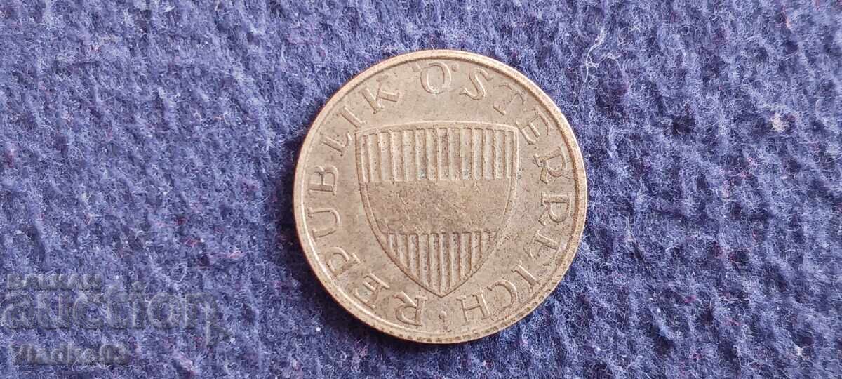 Austria 50 groschen 1980 cu preț € 0.14 | 0.27 BGN