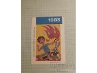 Calendar "Nu, pogodi!" MAI 1983 Siguranța la incendii