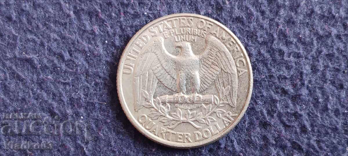 SUA 1/4 dolar 1993