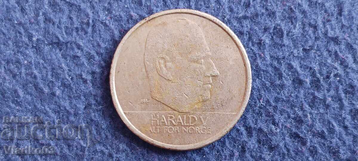 Norvegia 10 coroane 1996 cu preț € 0.64 | 1.25 BGN