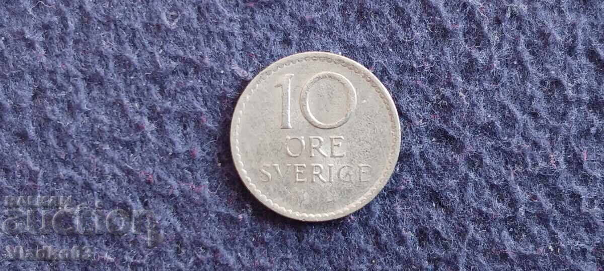Σουηδία 10 öre 1970